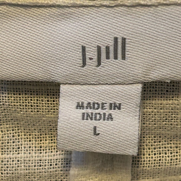 J. Jill White and Blue Tunic Top - Picture 5 of 5